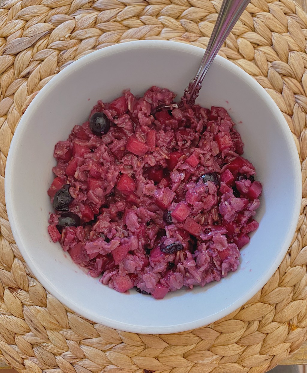 Apple and Mixed Berry&nbsp;Oatmeal