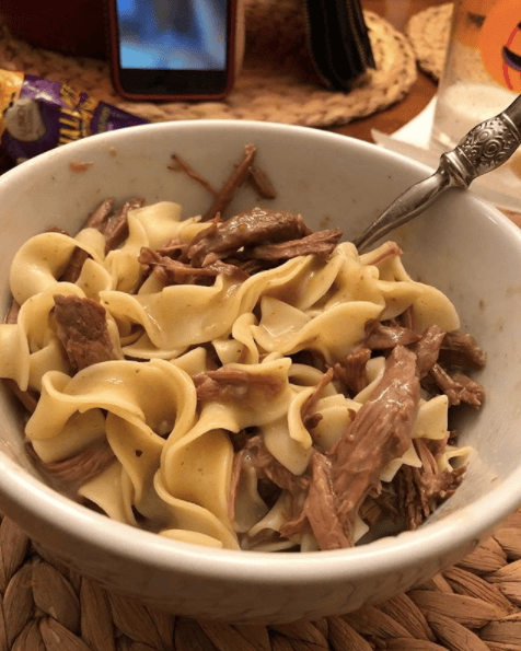 Chloe’s Beef Stroganoff